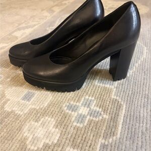 Luca Grossi Elegant Black Women's Platform Heels